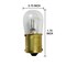 GE 1317 34265 3w 6v B6 BA15s Low Voltage Miniature Aircraft Aviation Light Bulb